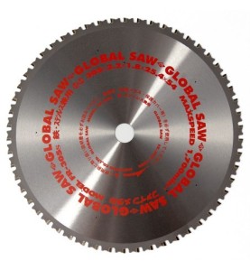 Piła tarczowa do cięcia stali GLOBAL SAW 305 x 2.2/1.8 x 25.4mm / 54z CERMET JAPAN