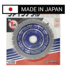Piła tarczowa do cięcia stali GLOBAL SAW 110 x 1.6/1.2 x 20mm / 24z CERMET JAPAN