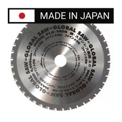 Piła tarczowa do cięcia stali GLOBAL SAW 205 x 1.4/1.1 x 25.4mm / 42z CERMET JAPAN