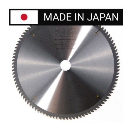 Piła tarczowa do cięcia aluminium GLOBAL SAW 255 x 2.4/1.9 x 25.4mm / 100z CERMET JAPAN