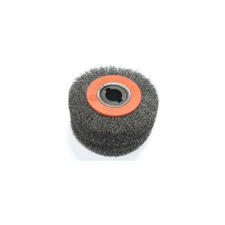 Szczotka druciana do postarzania drewna 100x48x19mm z drutu stalowego falowanego