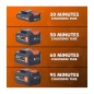 Akumulator Evolution R18BAT-Li2 2Ah Li-Ion18V EXT Akumulator Evolution R18BAT-Li2 2Ah Li-Ion18V EXT