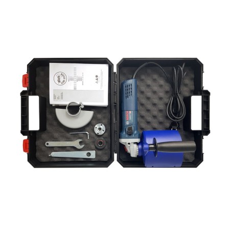 Zestaw GS20-04 do satynowania GLOB SYSTEM ze szlifierką Bosch GWS9-125S - edycja limitowana