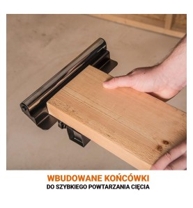 Stół montażowy z ramionami przedłużającymi do pił ukośnych Evolution