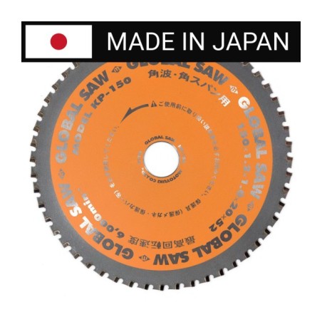 Piła tarczowa do cięcia blachy trapezowej GLOBAL SAW 150 x 1.2/1.0 x 20mm / 52z CERMET JAPAN