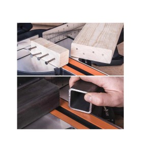 Wielozadaniowa piła ukośna z prowadnicami EVOLUTION R255SMS PLUS z tarczą 255mm