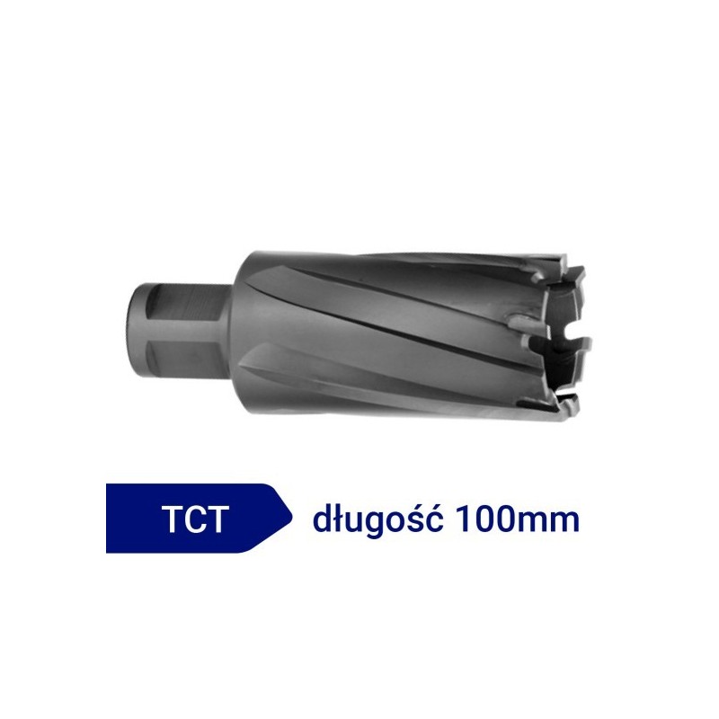 Wiertło trepanacyjne TCT GLOB / ROTABROACH długość 100 mm Wiertło trepanacyjne TCT GLOB / ROTABROACH długość 100 mm