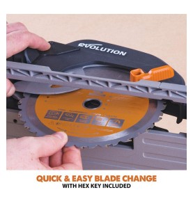 Pilarka wielozadaniowa EVOLUTION R185CCS z tarczą o średnicy 185mm
