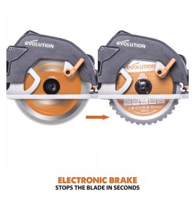 Pilarka wielozadaniowa EVOLUTION R185CCS z tarczą o średnicy 185mm