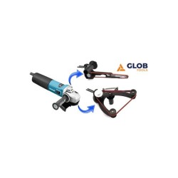 INOX1 Zestaw do obróbki stali nierdzewnej (szlifierka Makita 9565CVR, GS01-00, GS03-00, kpl. pasów ściernych)