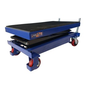 Wózek towarowy nożycowy hydrauliczny GLOB – udźwig 350 kg