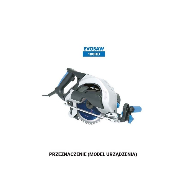 Piła widiowa TCT do cięcia stali Evolution 180mm / 36z do pilarek Piła widiowa TCT do cięcia stali Evolution 180mm / 36z do pilarek
