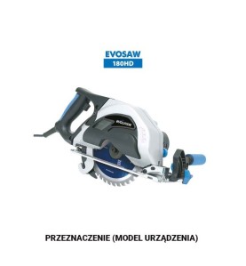 Piła widiowa TCT do cięcia stali Evolution 180mm / 36z do pilarek