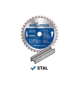 Piła widiowa TCT do cięcia stali Evolution 180mm / 36z do pilarek