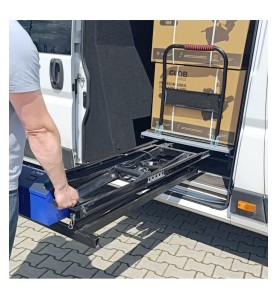 Elektryczny Wózek Podnośnikowy Nożycowy – Do załadunku małych i średnich samochodów dostawczych