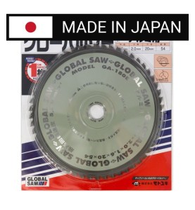 Piła tarczowa do cięcia aluminium GLOBAL SAW 180 x 2.0/1.6 x 20mm / 54z CERMET JAPAN