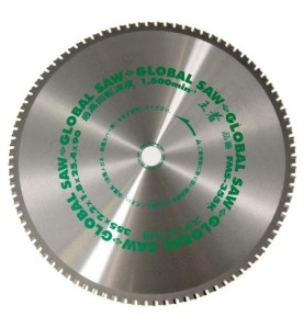 Piła tarczowa do cięcia stali nierdzewnej GLOBAL SAW 355 x 2.1/1.8 x 25.4mm / 90z CERMET JAPAN