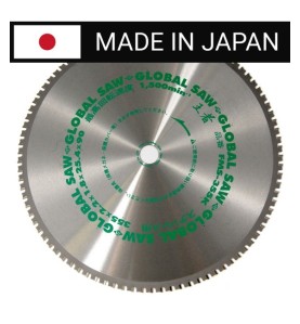 Piła tarczowa do cięcia stali nierdzewnej GLOBAL SAW 355 x 2.1/1.8 x 25.4mm / 90z CERMET JAPAN