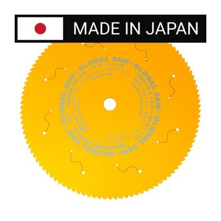 Piła tarczowa do cięcia stali nierdzewnej GLOBAL SAW 355 x 2.1/1.7-1.9 x 25.4mm / 110z CERMET JAPAN