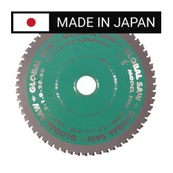 Piła tarczowa do cięcia stali nierdzewnej GLOBAL SAW 150 x 1.2/1.0 x 20mm / 60z CERMET JAPAN