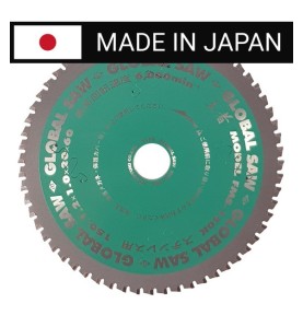 Piła tarczowa do cięcia stali nierdzewnej GLOBAL SAW 150 x 1.2/1.0 x 20mm / 60z CERMET JAPAN