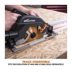 Pilarka wielozadaniowa EVOLUTION R185CCSX+ z tarczą o średnicy 185mm/20z