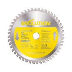 Piła widiowa TCT do cięcia stali nierdzewnej Evolution 180mm / 48z do pilarek