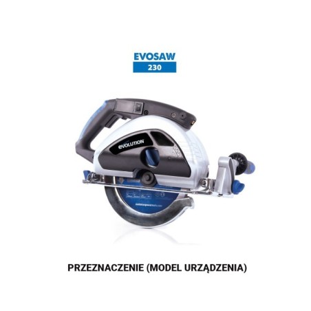 Piła widiowa TCT do cięcia stali Evolution 230mm / 48z do pilarek