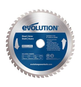 Piła widiowa TCT do cięcia stali Evolution 230mm / 48z do pilarek