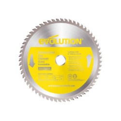 Piła widiowa TCT do cięcia stali nierdzewnej Evolution 230mm / 60z