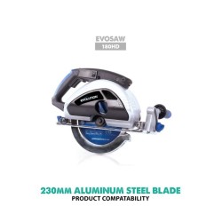 Piła widiowa TCT do cięcia aluminium Evolution 230mm / 80z