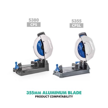 Piła widiowa TCT do cięcia aluminium Evolution 355mm / 80z