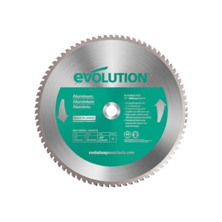 Piła widiowa TCT do cięcia aluminium Evolution 355mm / 80z