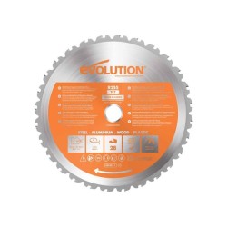 Piła widiowa TCT wielozadaniowa Evolution RAGE 255mm / 28z