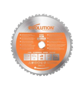 Piła widiowa TCT wielozadaniowa Evolution RAGE 255mm / 28z