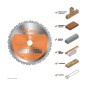 Piła widiowa TCT wielozadaniowa Evolution RAGE 210mm / 24z do pił ukośnych