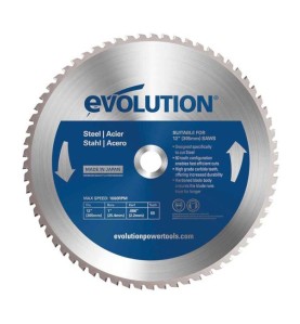Piła widiowa TCT do cięcia stali Evolution 305mm / 60z