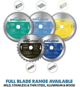 Piła widiowa TCT do cięcia stali Evolution 255mm / 52z