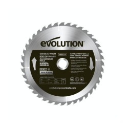 Piła widiowa Evolution do cięcia drewna 255mm / 40z do pił ukośnych