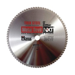 Piła widiowa TCT do cięcia cienkiej stali MetalDevil NXT 305mm 80z, otwór 25,4mm (CSM1280NTSC)