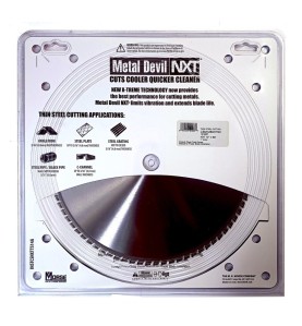 Piła widiowa TCT do cięcia cienkiej stali MetalDevil NXT 305mm 80z, otwór 25,4mm (CSM1280NTSC)
