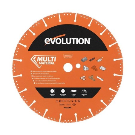 Tarcza diamentowa segmentowa Evolution MD300SEG-CS 300mm do cięcia wielu materiałów