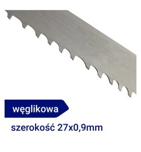 Piła taśmowa węglikowa 27x0,9mm 3/4TPI do cięcia betonu komórkowego