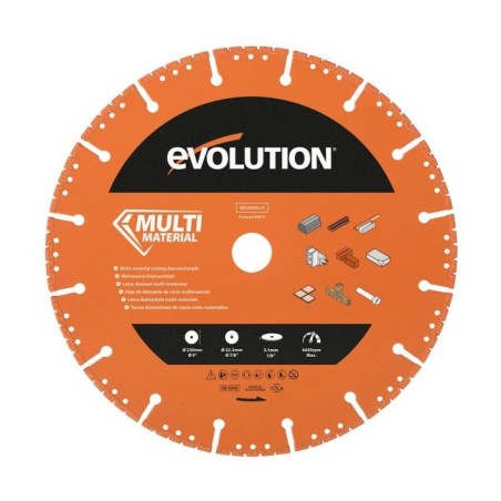 Tarcza diamentowa segmentowa Evolution MD230SEG-CS 230mm do cięcia wielu materiałów