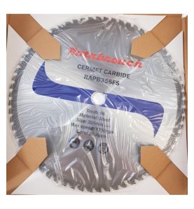 Piła widiowa CERMET do cięcia stali Rotabroach Raptor 355mm / 66z