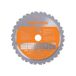 Piła widiowa TCT wielozadaniowa Evolution RAGE 165mm / 18z do pilarek