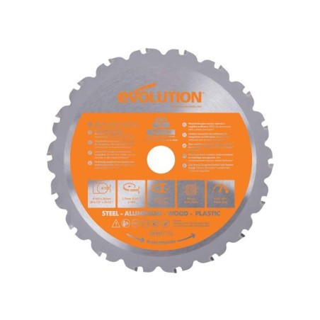 Piła widiowa TCT wielozadaniowa Evolution RAGE 165mm / 18z do pilarek