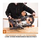 Wielozadaniowa piła ukośna z prowadnicami EVOLUTION R255SMS DB PLUS z tarczą 255mm Wielozadaniowa piła ukośna z prowadnicami EVOLUTION R255SMS DB PLUS z tarczą 255mm