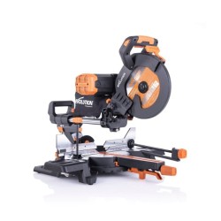 Wielozadaniowa piła ukośna z prowadnicami EVOLUTION R255SMS DB PLUS z tarczą 255mm