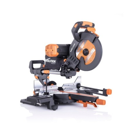 Wielozadaniowa piła ukośna z prowadnicami EVOLUTION R255SMS DB PLUS z tarczą 255mm